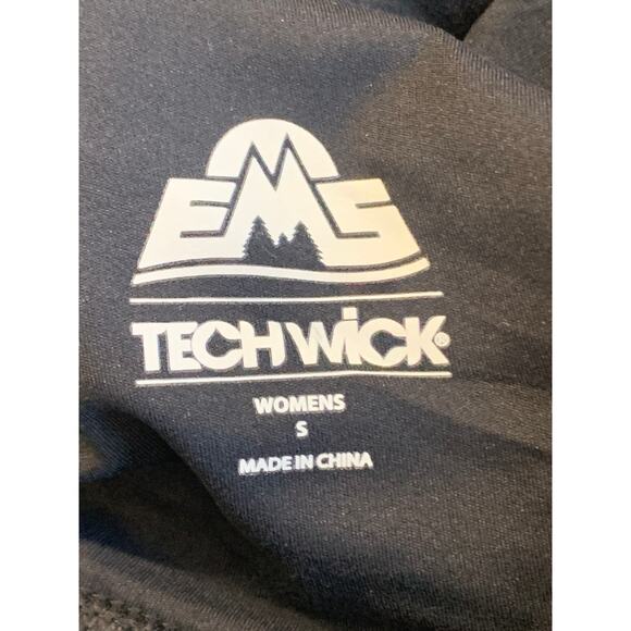 Eastern Mountain Sports Women's Techwick Sports Bra Stretch Casual Black Size S - Picture 3 of 5